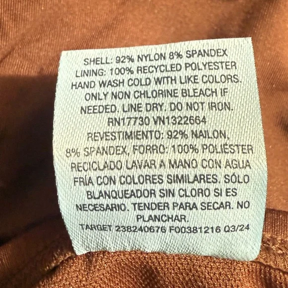 Shade & Shore - Women’s Shirred High Waist Full Coverage Bikini Bottom - Picture 9 of 12